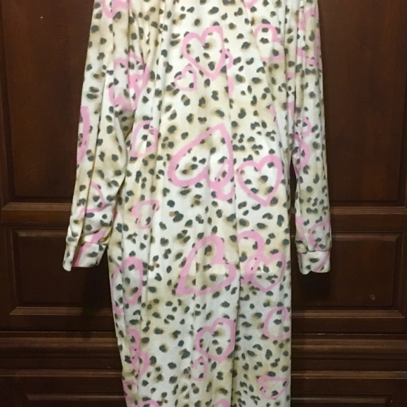 Girls PJ’s Sleeper onesie size 20 JUSTICE 🌸 - Picture 3 of 5